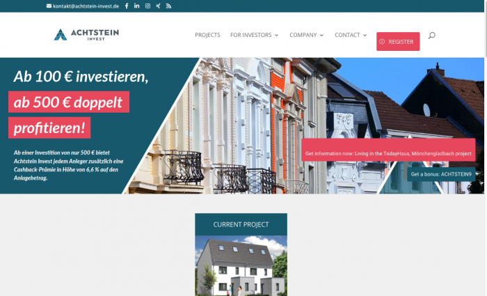 Achtstein Invest screenshot