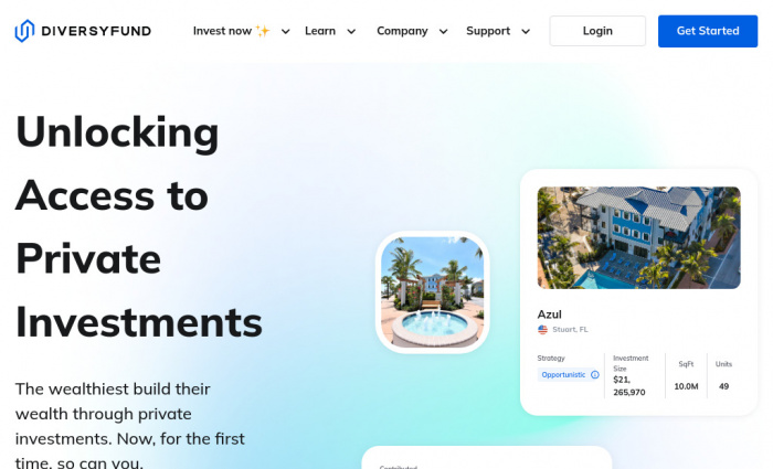 DiversyFund screenshot
